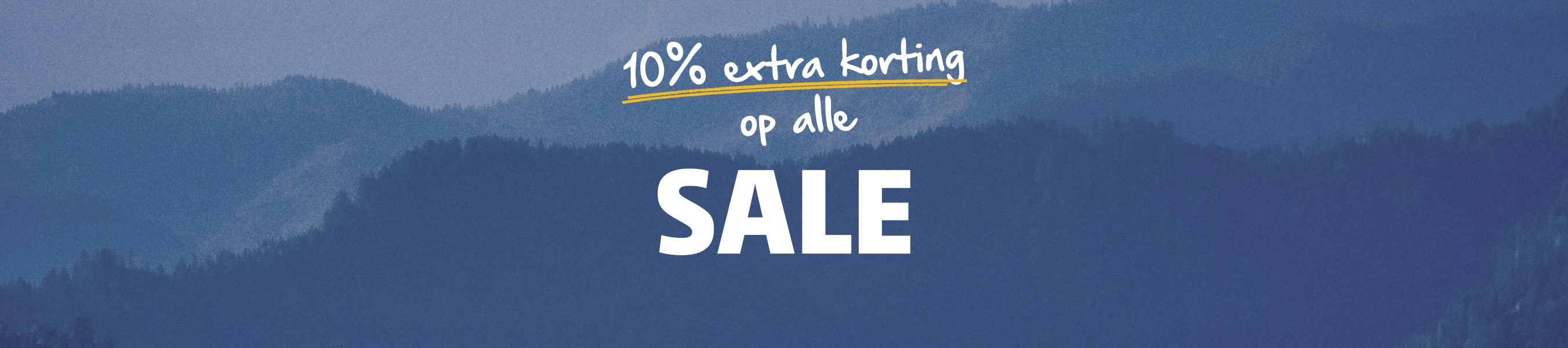 Sale tot 50% korting