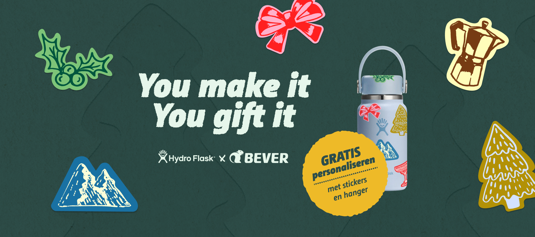 hydro flask personaliseren