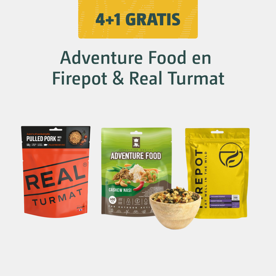 4+1 op maaltijden