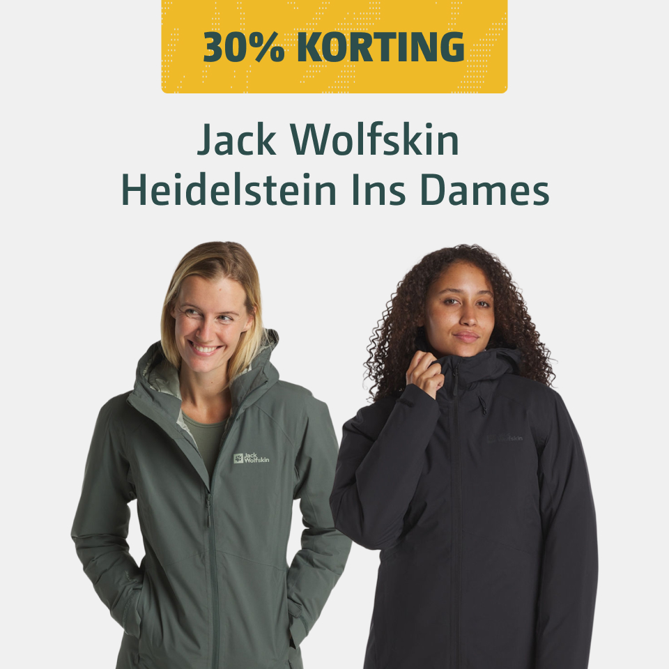 305 korting op jack wolfskin heldenstein dames jas