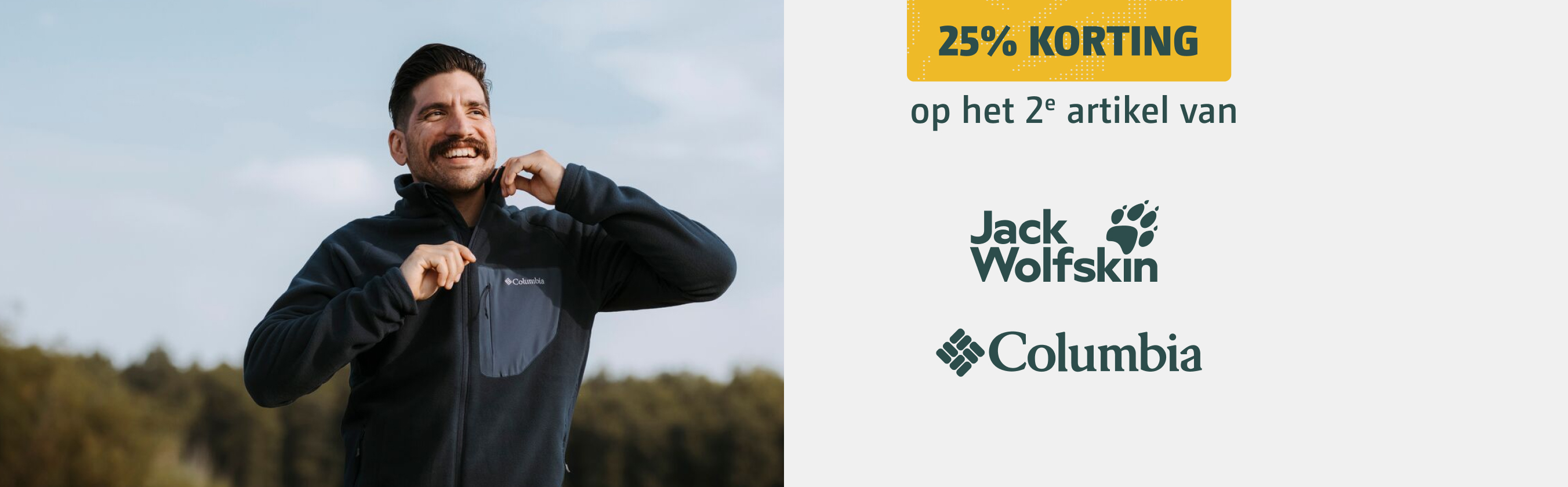 jack wolfskin en columbia actie