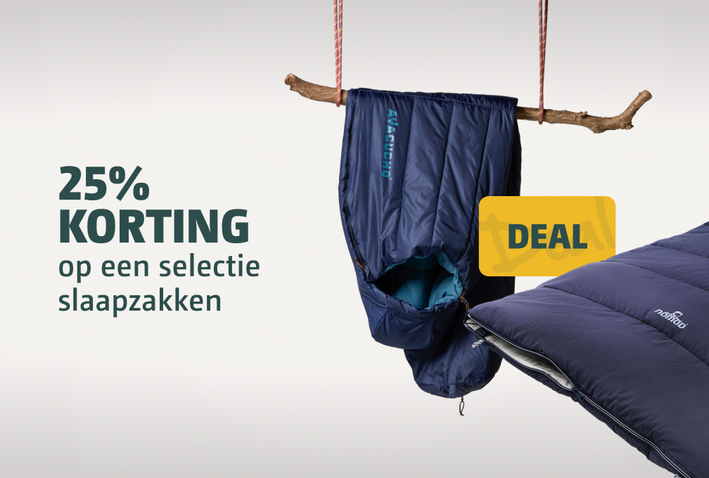 korting op slaapzakken