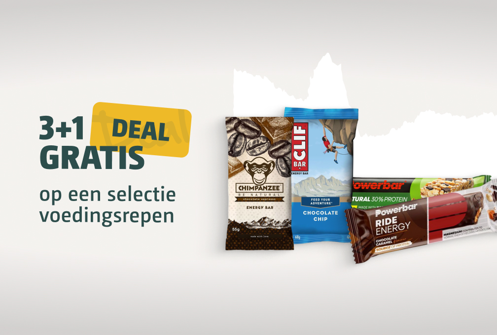 3+1 gratis op sportvoeding