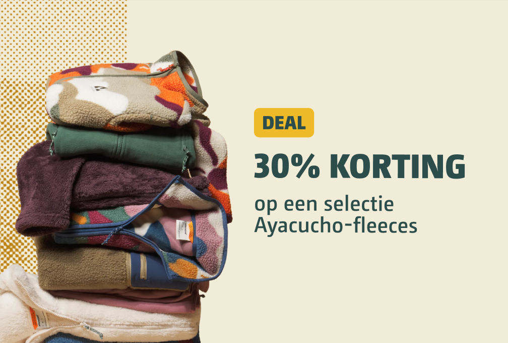 30% korting op selectie ayacucho-fleeces