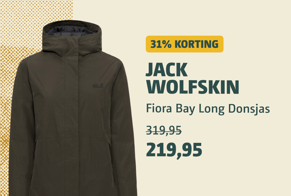 jack wolfskin fiora bay jas met korting