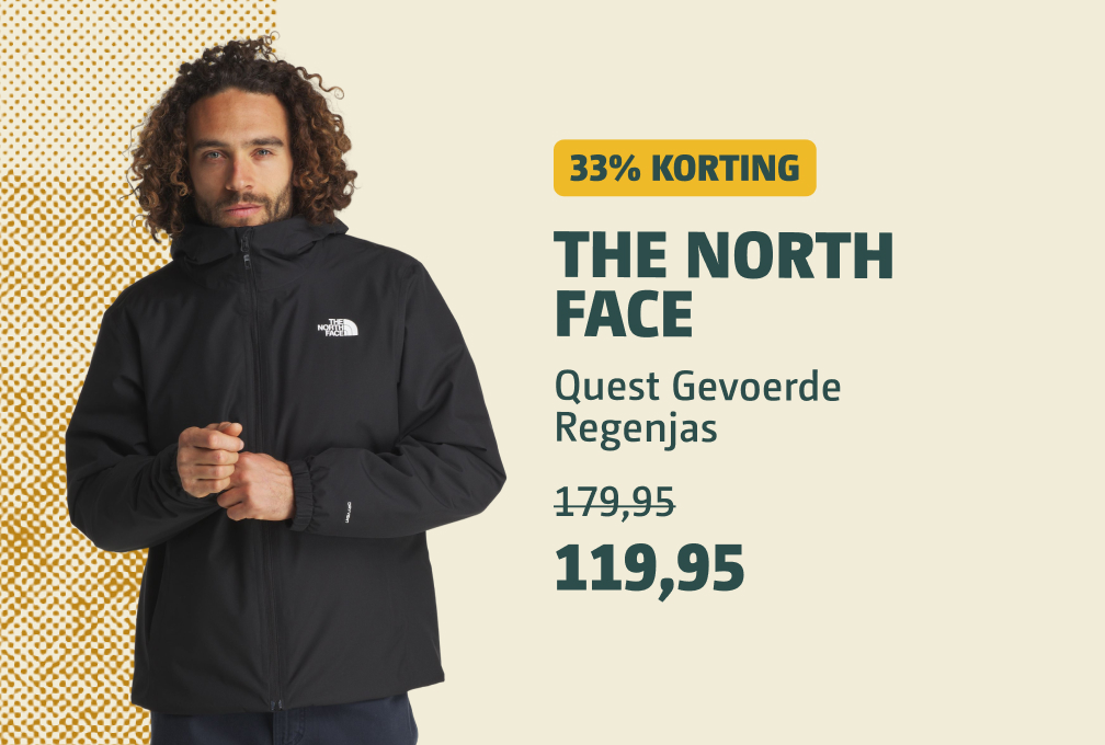 the north face quest jas korting