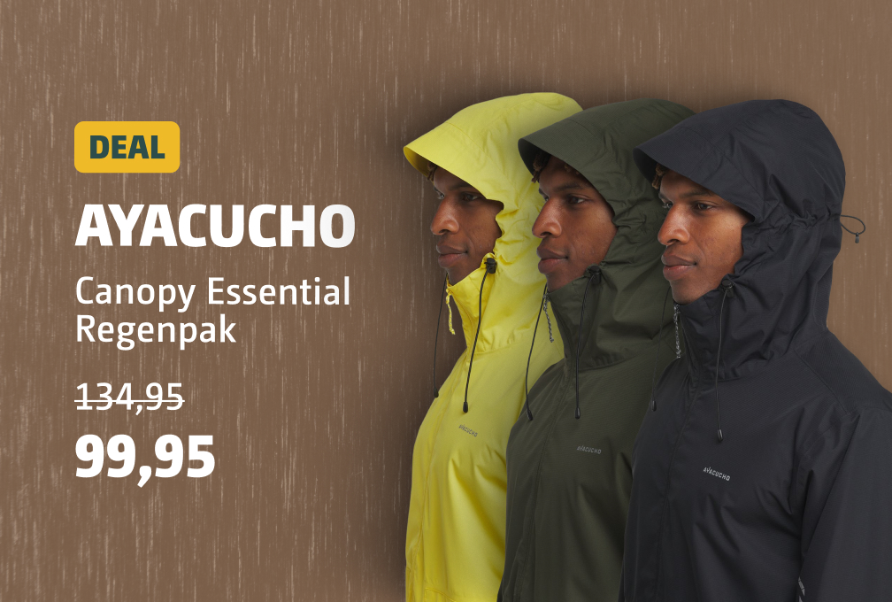 ayacucho regenpak met korting