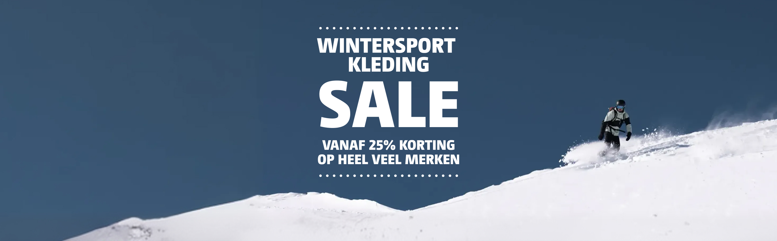 Wintersport kledingsale