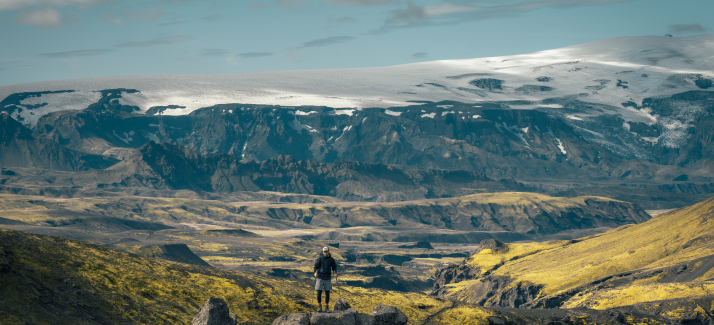 Op avontuur in de IJslandse wildernis: thru-hiker Elmar liep de Laugavegur Trail