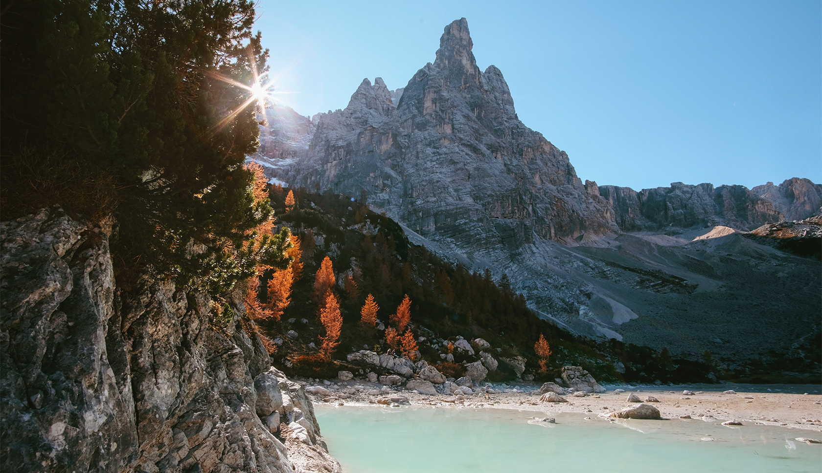 Lago di Sorapis, Dolomieten