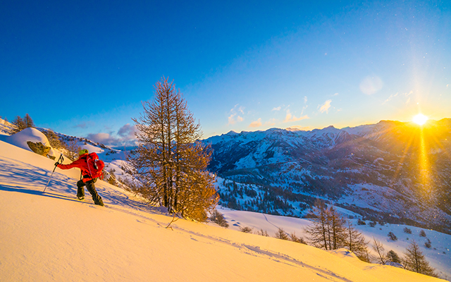 Skiën door ongerepte sneeuw: toerskiën is upcoming
