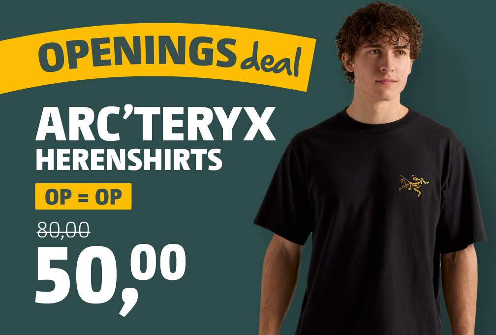 arcteryx herenshirts voor 50 euro