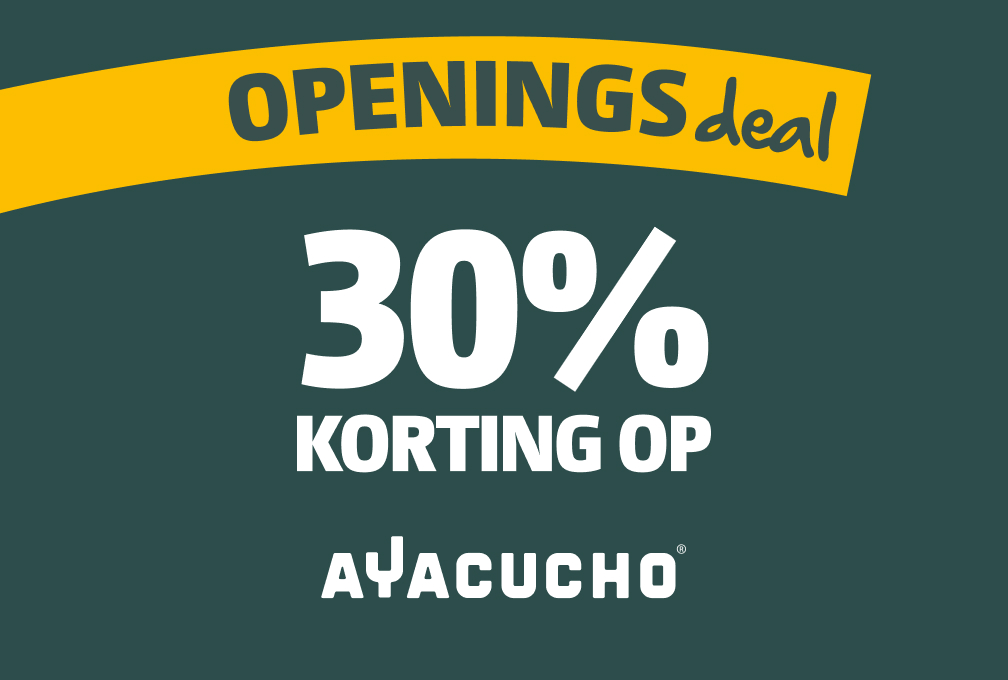 30% korting op ayacucho