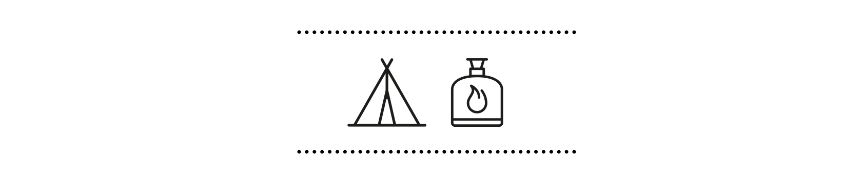 tent en gasbrander