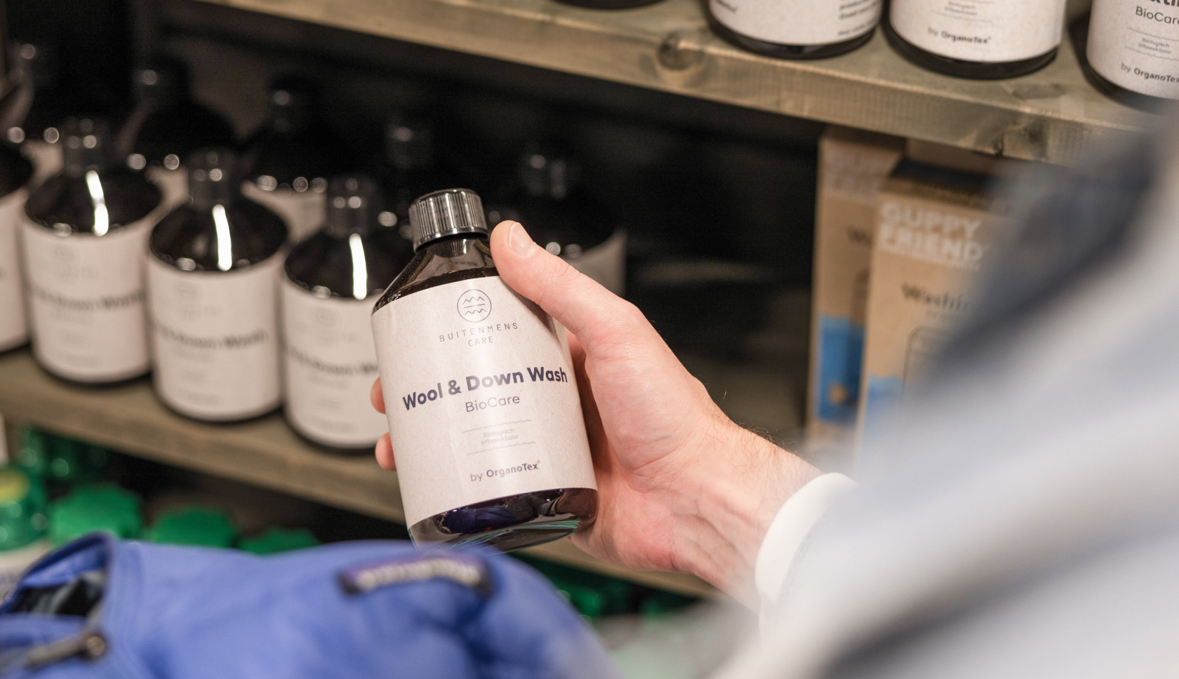 Speciaal wolwasmiddel van Buitenmens Care