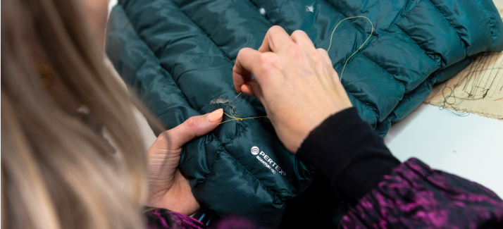 Kledingreparatie bij Bever: voor het herstellen van kleding