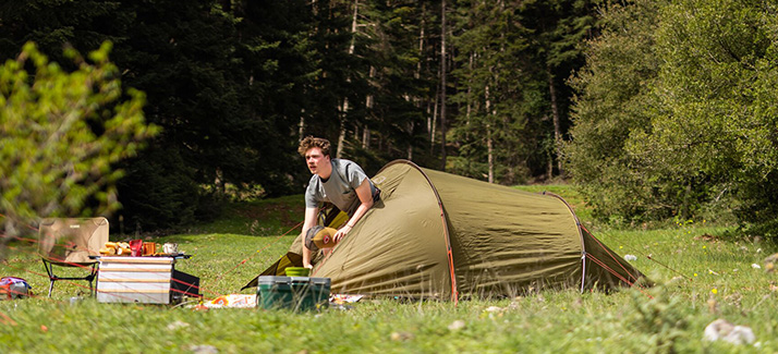 diameter Pebish gazon Tentreparatie bij Bever | Bever