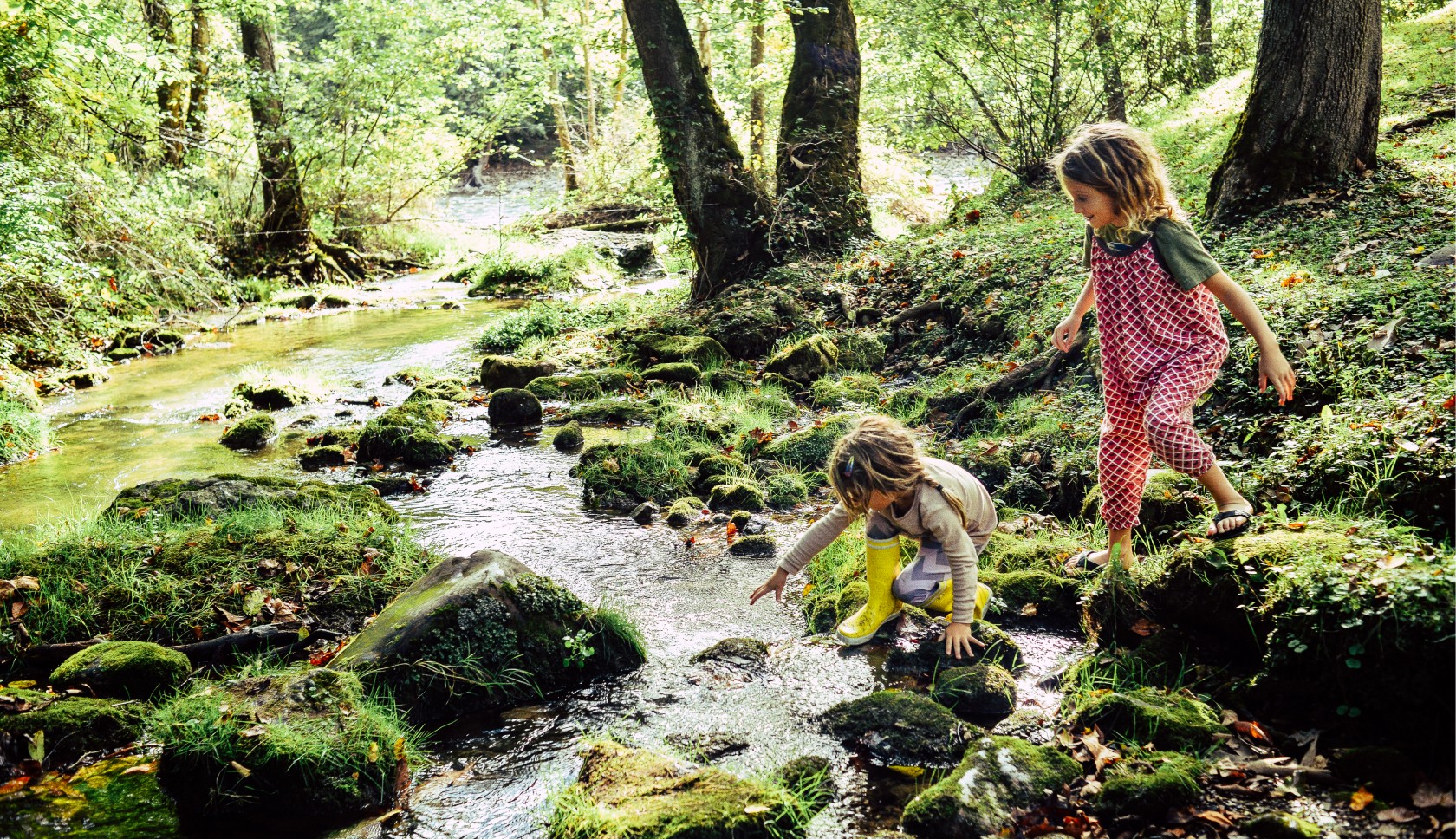avontuurlijke wandelingen met kinderen