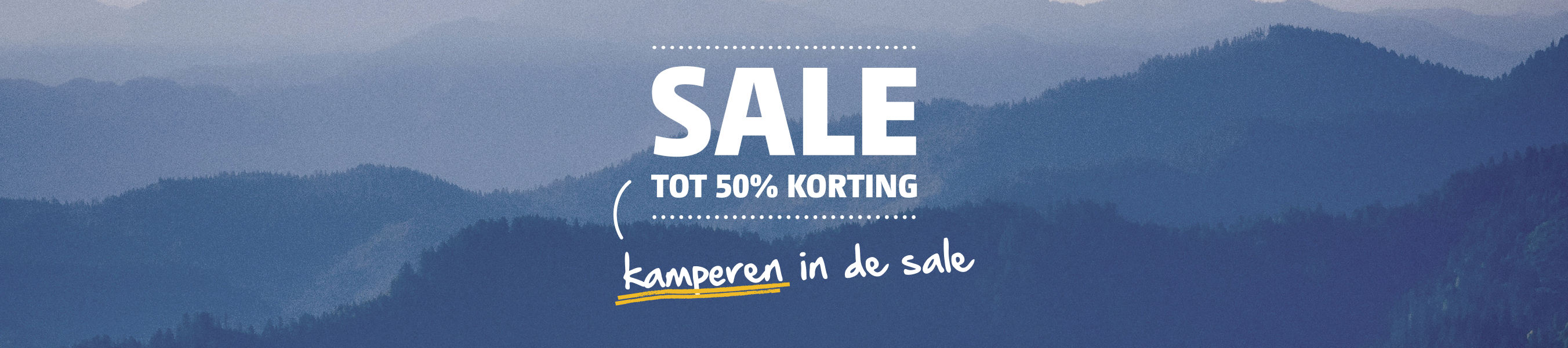 kamperen in de sale