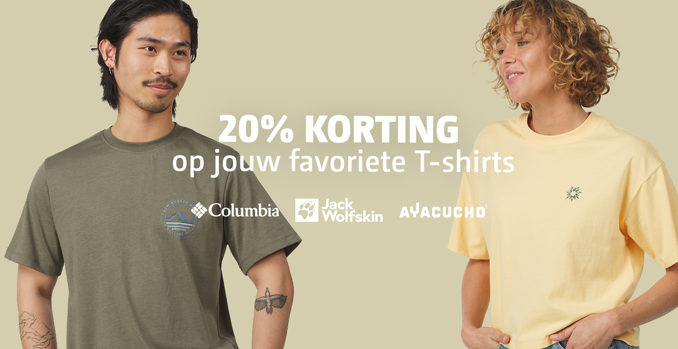 t-shirt actie