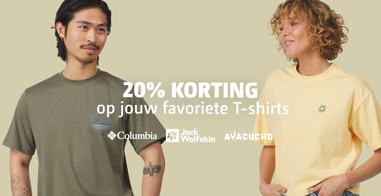 t-shirt actie