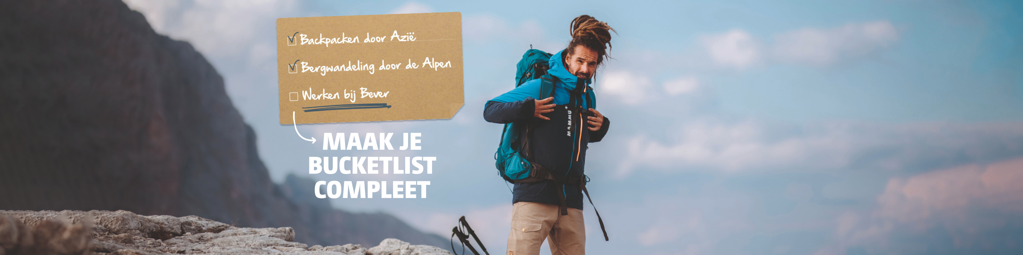 bucketlist werken bij bever