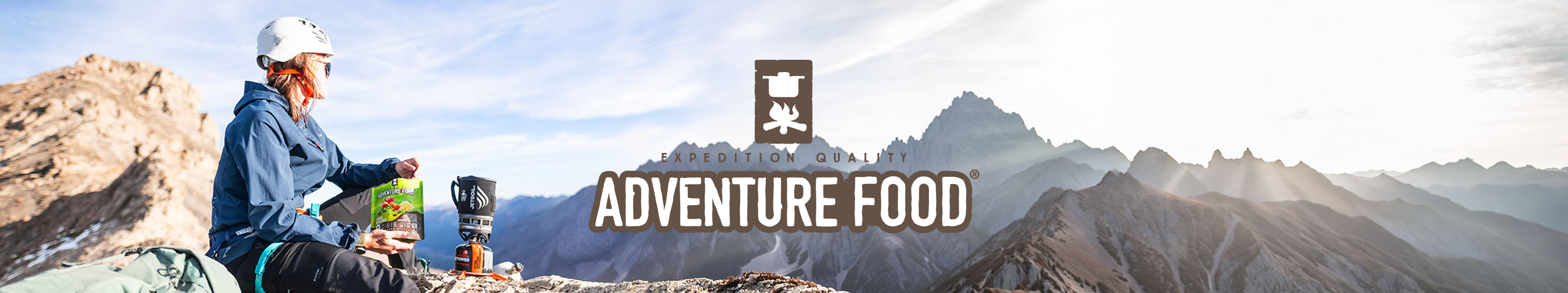 adventure food logo header