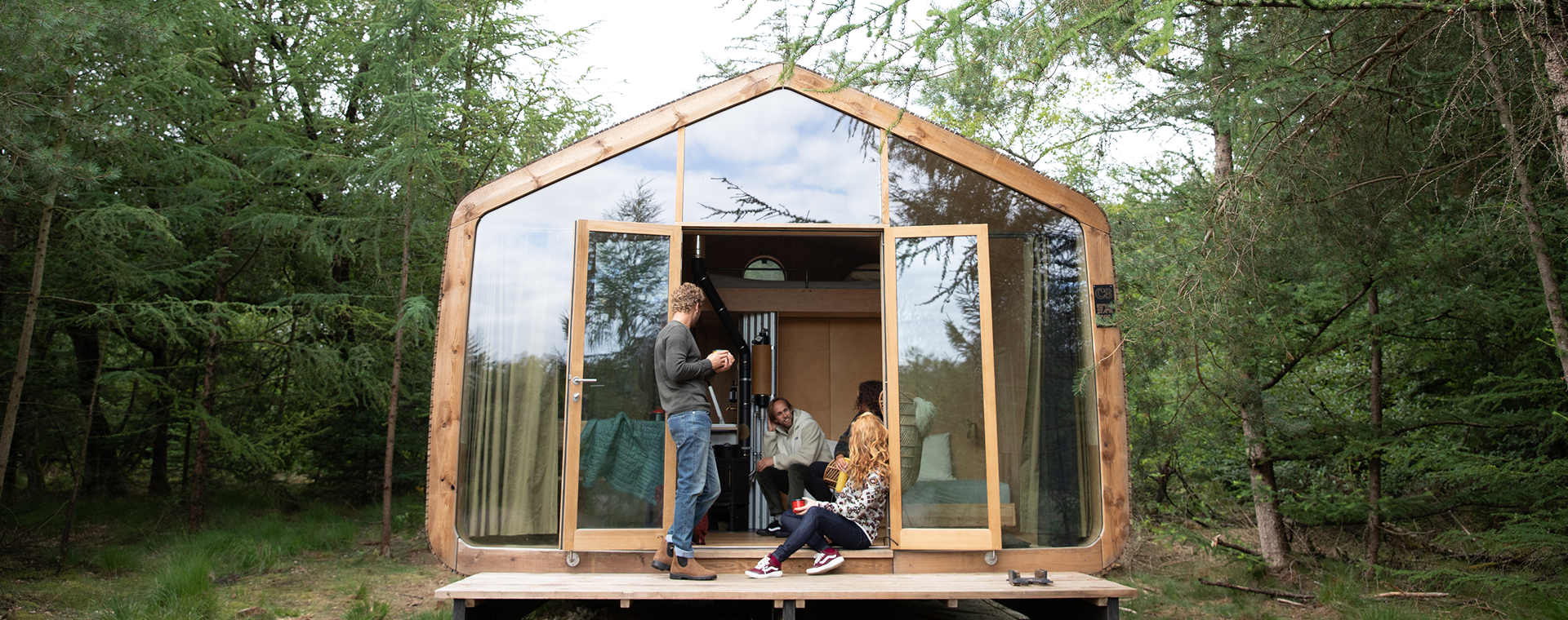 Slapen in de natuur: de 8 leukste boshuisjes in Nederland