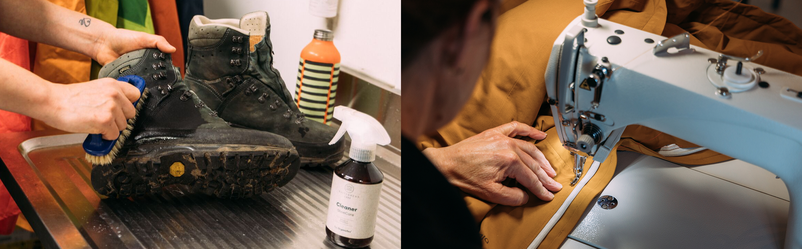 Schoenverzorging en kledingreparatie bij Bever