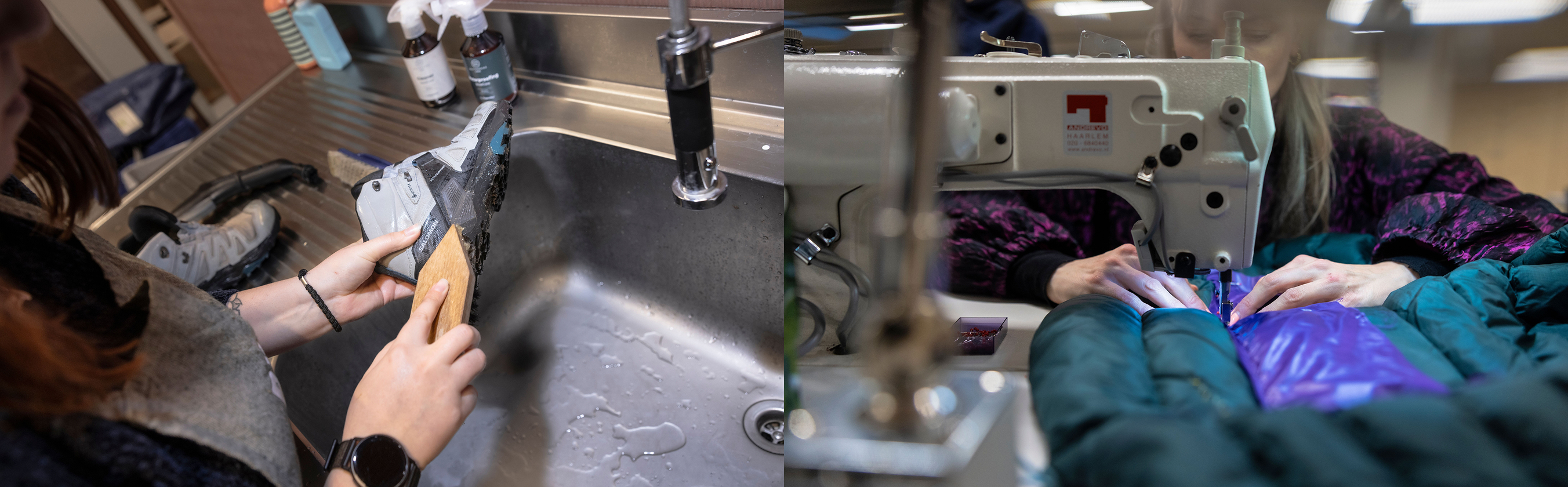 Schoenverzorging en kledingreparatie bij Bever