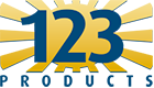 123 Products logo